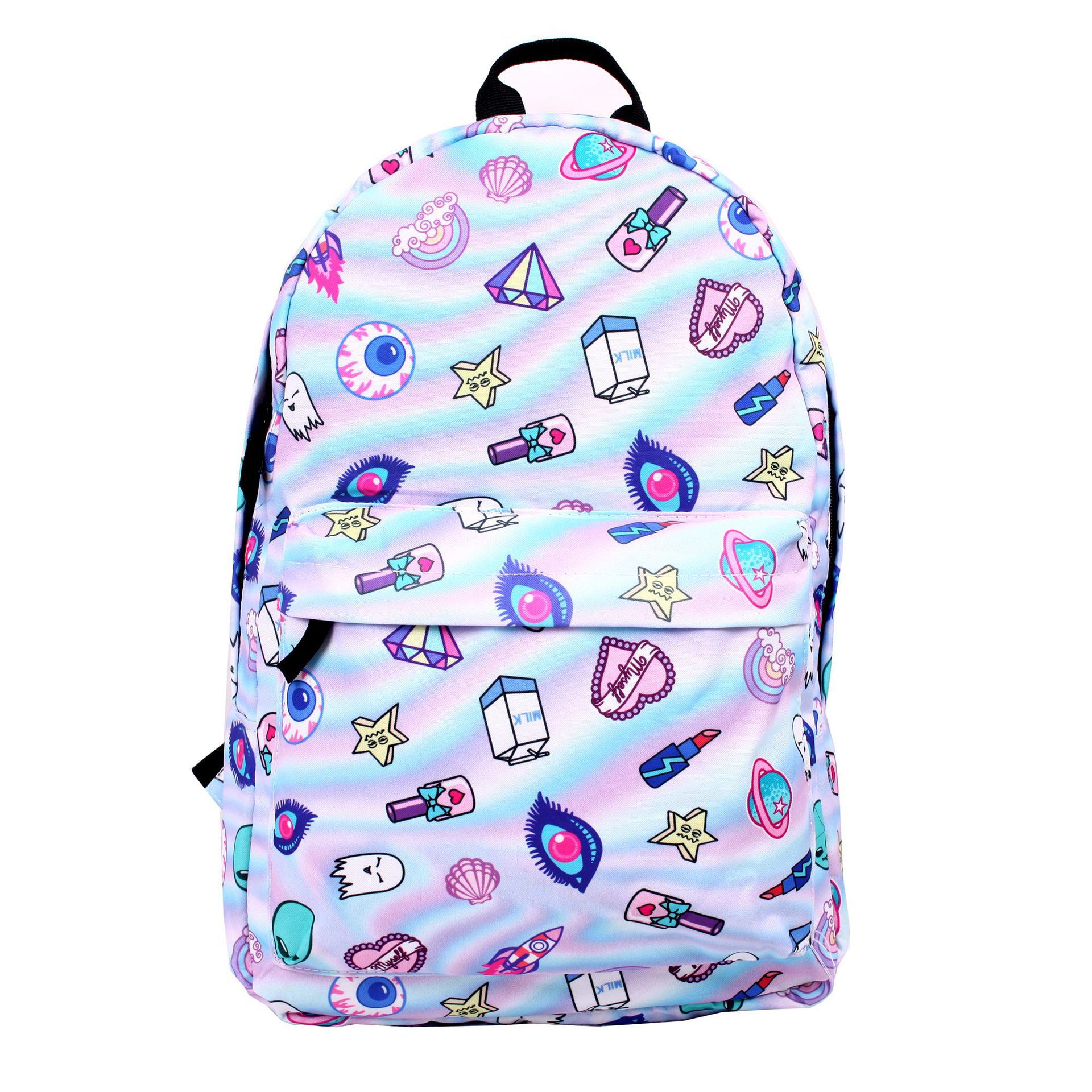 厂家直销双肩包 印花卡通动漫小学生双肩包 新款耐磨背包批发