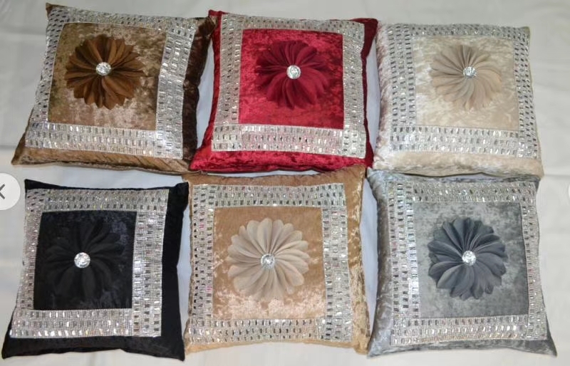 Square ice fleecy pillow pillow pillowcase Bedding daily articles for home use cushion for leaning on cushion cover thumbnail