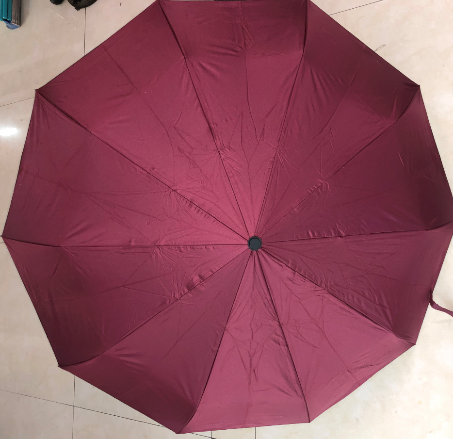 雨伞太阳伞广告伞晴雨两用加大全自动定制防晒黑胶伞外贸处理