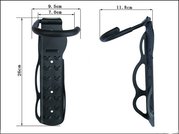 自行车墙壁挂钩 单车展示架 自行车挂钩 悬挂钩 挂车架 停车架
