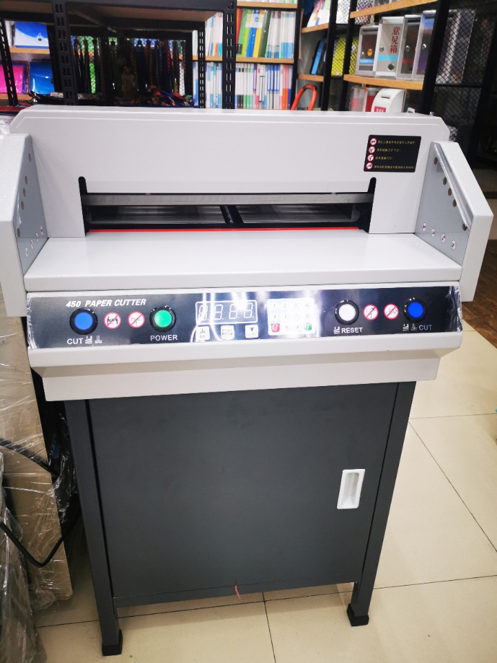 电动切纸刀电动数控控厚层切纸刀细节图