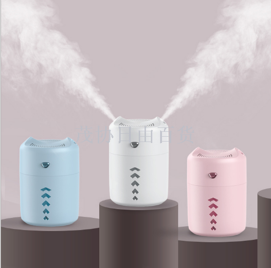 创意新款迷你空气加湿器双喷雾产品图