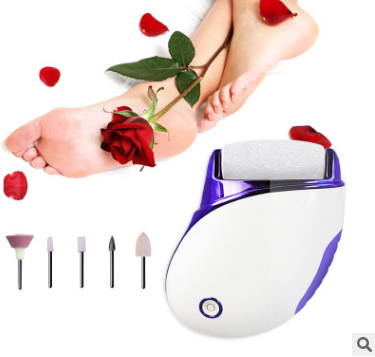 Electric foot grinder automatic pedicure machine remove dead skin feet skin calluses manicure foot beautifier USB charging type full figure