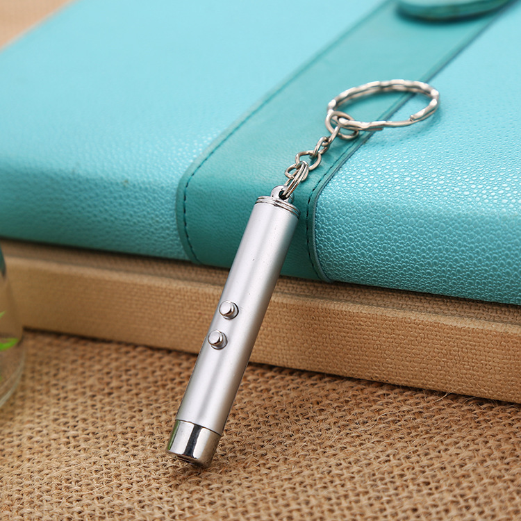 Two-in-one mini LED flashlight, infrared laser flashlight, pointer, pen ring, hanging decoration, cat teaser manufacturer Application Scenario