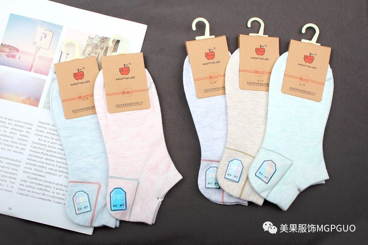 苹果正品女袜子厂家直销袜子女袜运动袜船袜中筒女袜10双装包邮详情图3