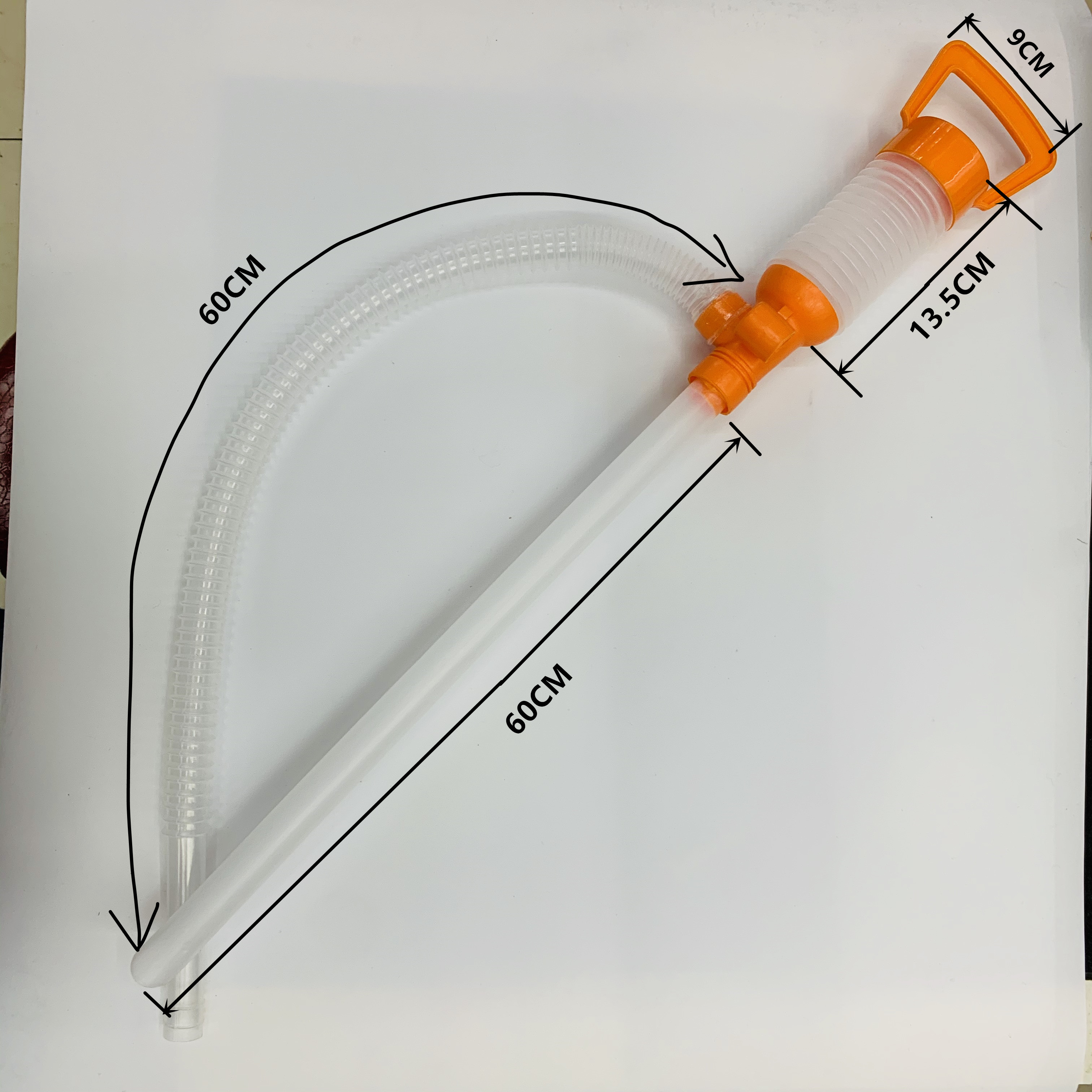 Automotive-specific oil pump, oil changer, manual diesel oil pump, oil suction device, oil tank suction pipe, water suction pipe DP15-1 details Picture