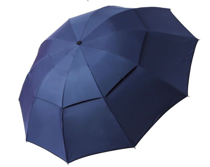 雨伞遮阳伞晴雨伞外贸加大双层防晒黑胶男士高端可定制细节图