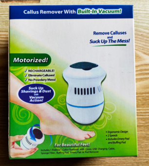 New electric dust cleaner foot trimmer Foot remover dead skin calluses USB charging foot grinder
