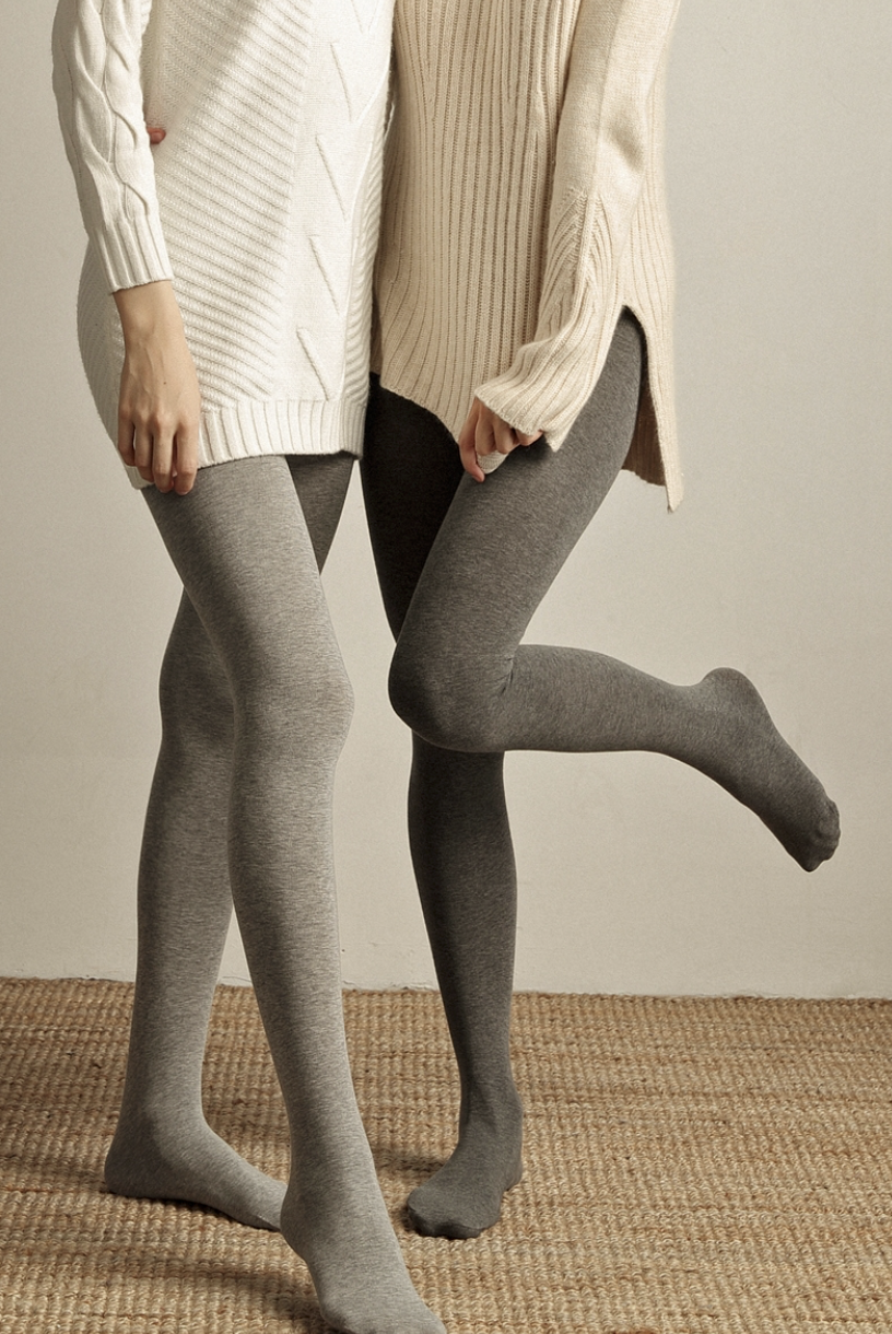 重磅御寒神器1900D羊胎绒蓄热保暖连裤袜产品图