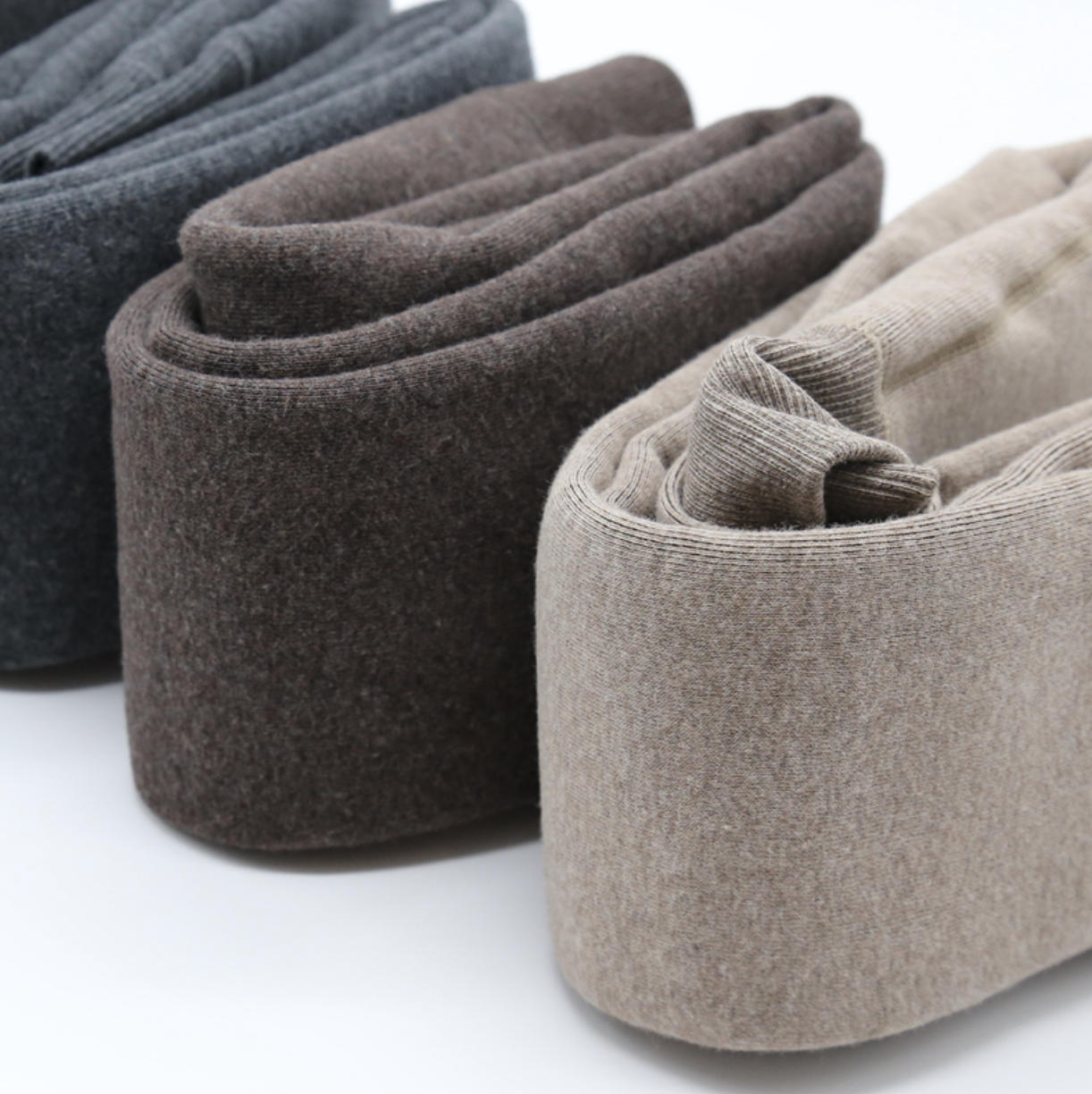 重磅御寒神器1900D羊胎绒蓄热保暖连裤袜白底实物图