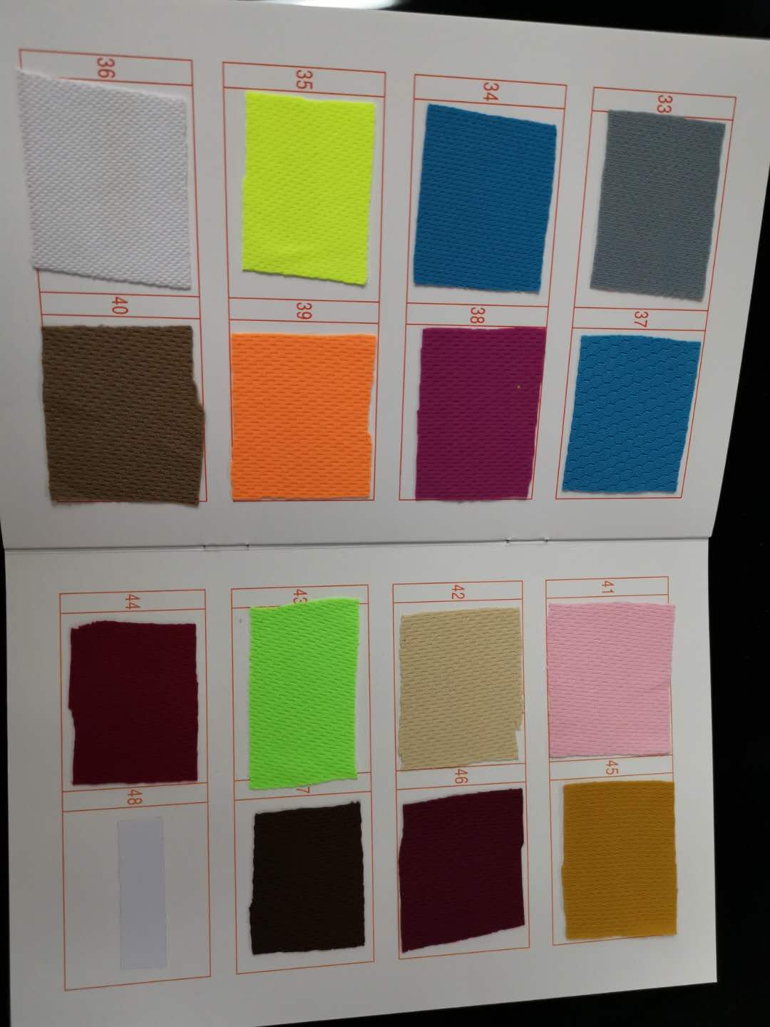 Factory direct spot sweat towel cloth breathable fabric three bird's eye Specification drawing