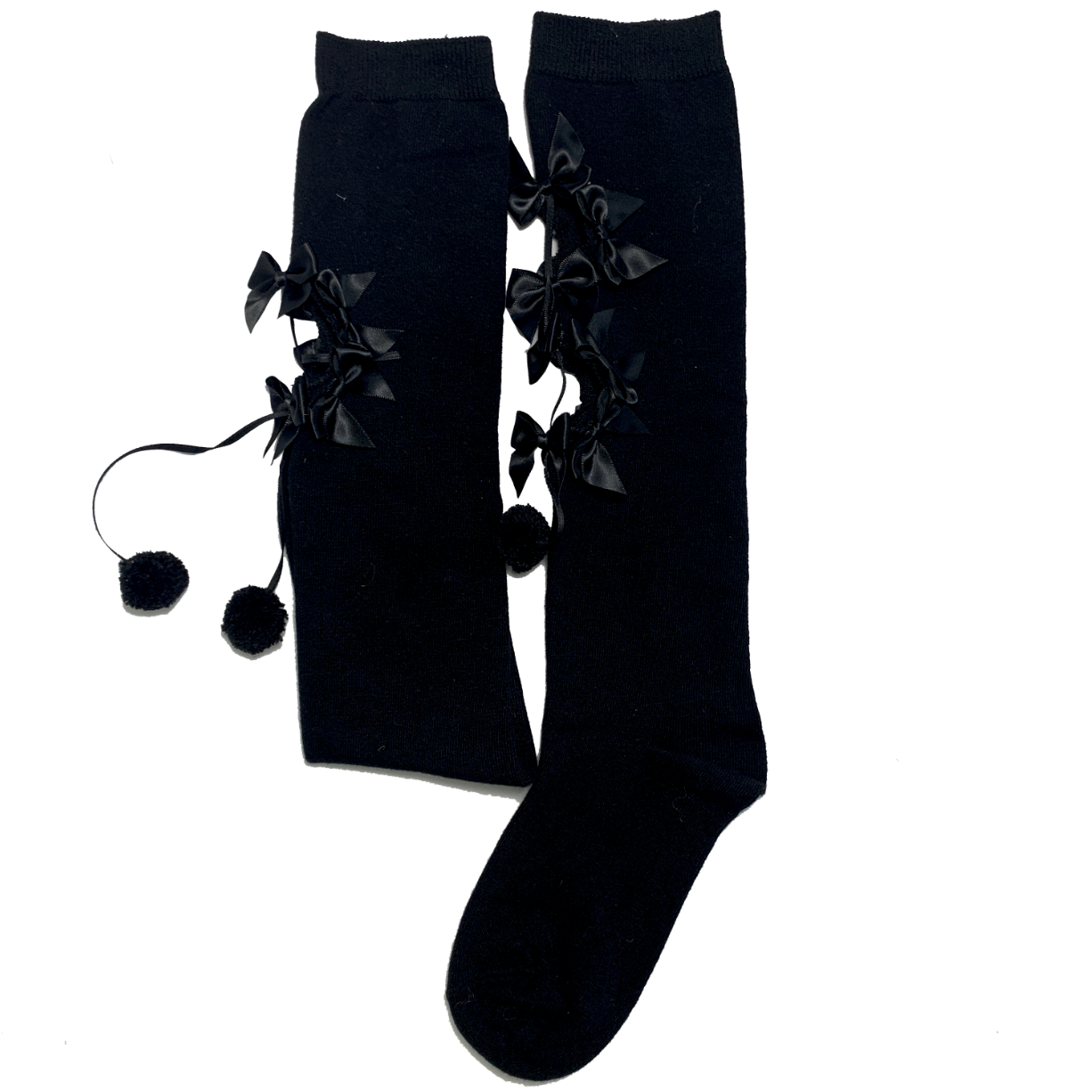 坏星星万圣节HALLOWEEN系列原创小众洛丽塔小众艺术破洞高筒女袜产品图