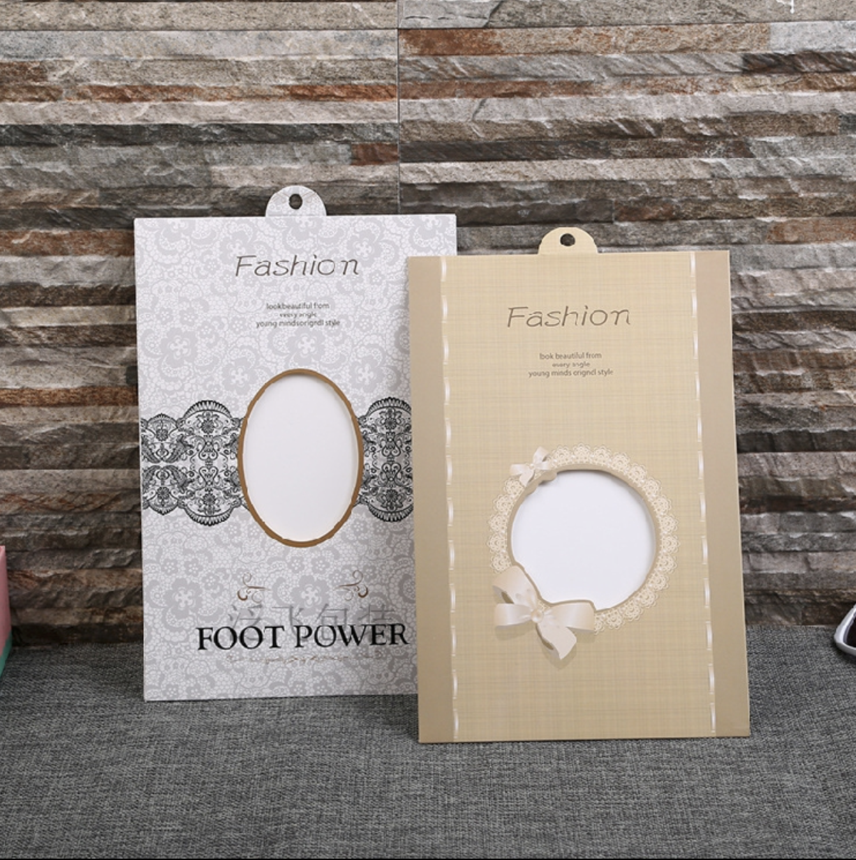 通用英文 丝袜包装盒 连裤袜子包装袋 连体丝袜卡纸包装纸盒子