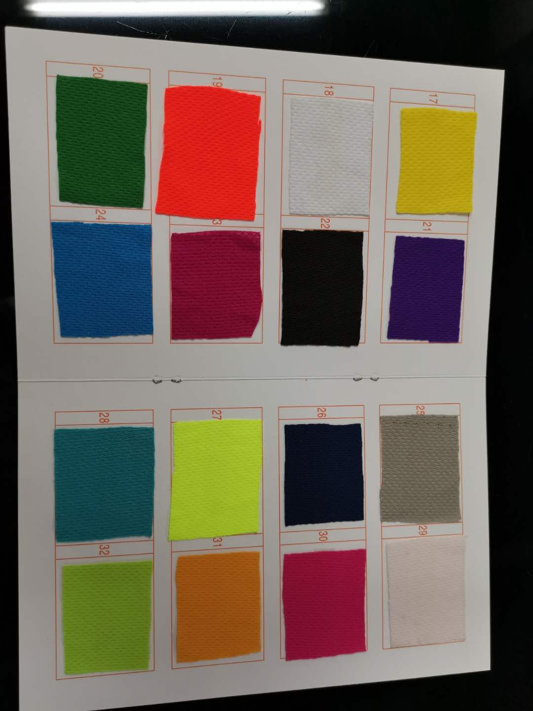 Factory direct spot sweat towel cloth breathable fabric three bird's eye details Picture