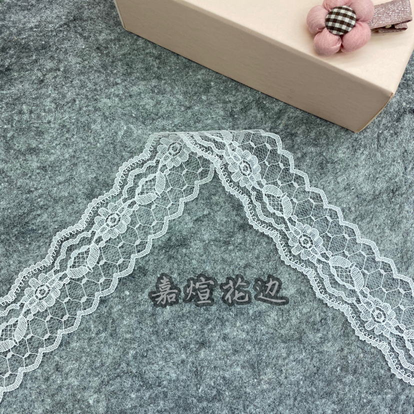 Lace trim, clothing, home textiles, accessories, headwear, floral art, ornaments, gift packaging Specification image