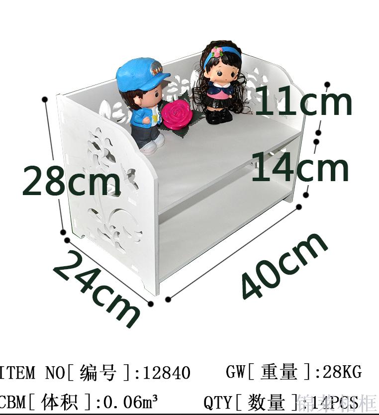 简约收纳架桌上书架简易组装学生多层省空间多功能电脑桌面置物架