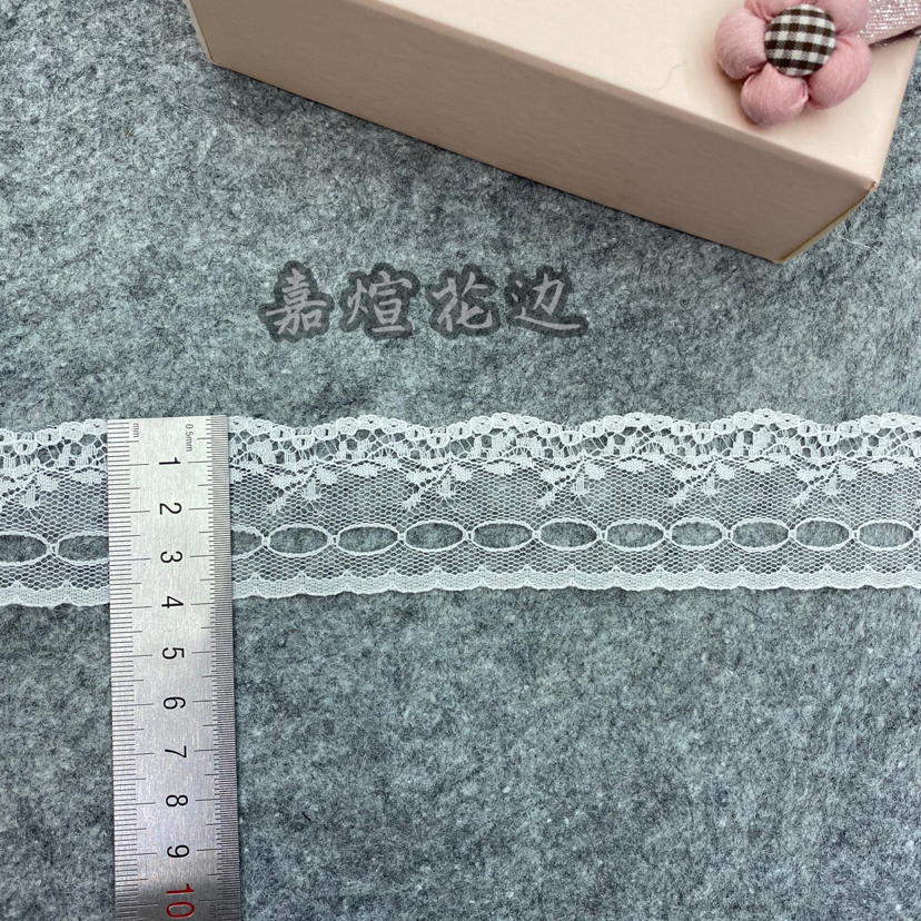 Lace trim, clothing, home textiles, accessories, headwear, floral art, ornaments, gift packaging Application Scenario