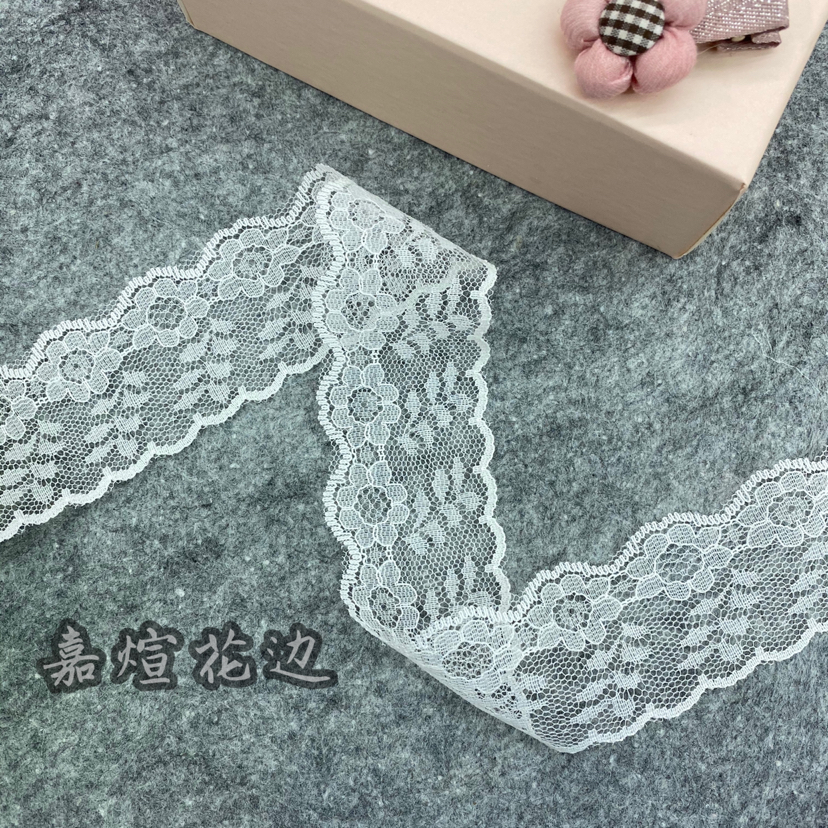 Lace trim, clothing, home textiles, accessories, headwear, floral art, ornaments, gift packaging Item Picture