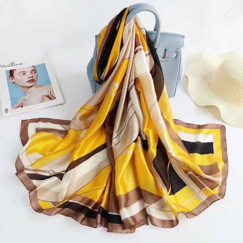 European Han Explosive New Brand New Silk Satin Imitation Silk New details Picture