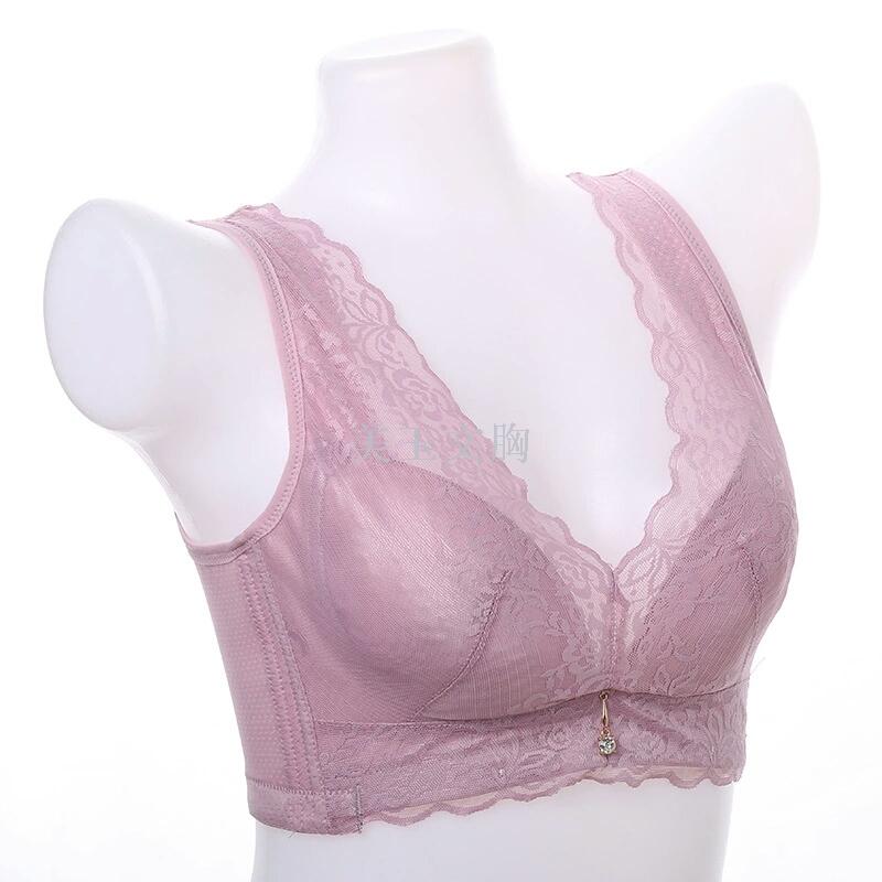 Manufacturers Wholesale Women's New Bra Without Underwire Sexy Comfortable Anti-Slip Vest Bra Lace Strap Underwear Item Picture