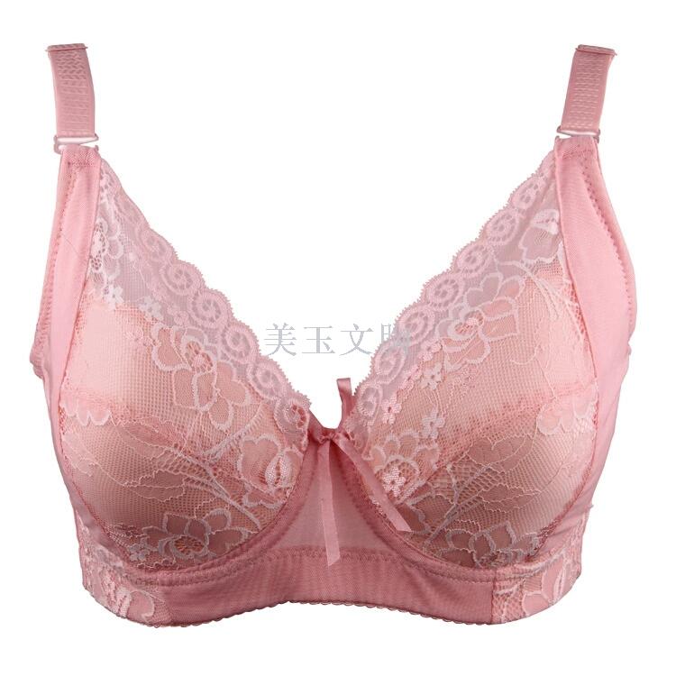 Large Size Bra Manufacturers Wholesale Korean Version Of The Trend Oversized Cup Bra Fashion Elegant Lace Wholesale Specification drawing