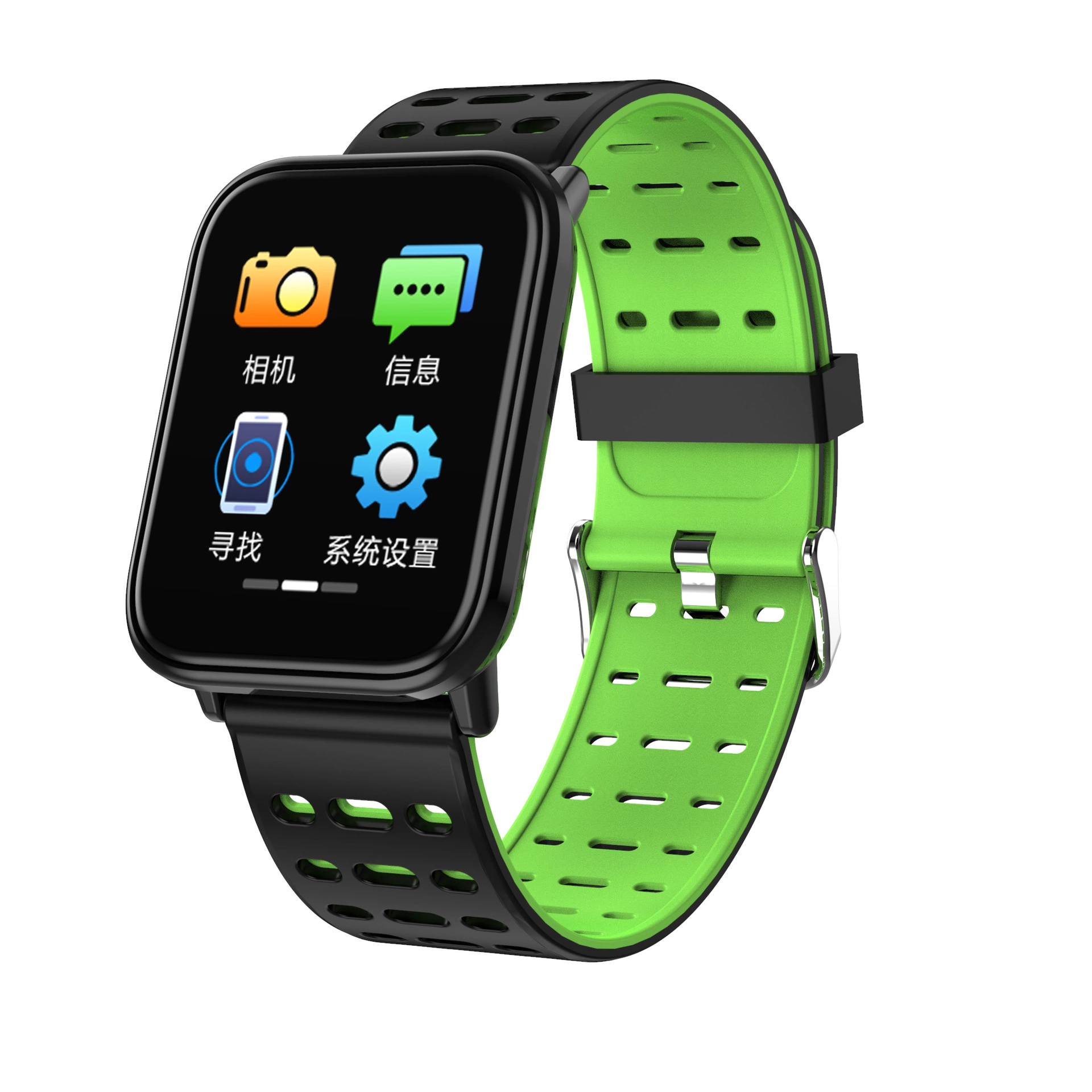 ZN53 burst full touch screen color screen smart bracelet heart rate monitoring meter step sports bracelet manufacturers direct sales