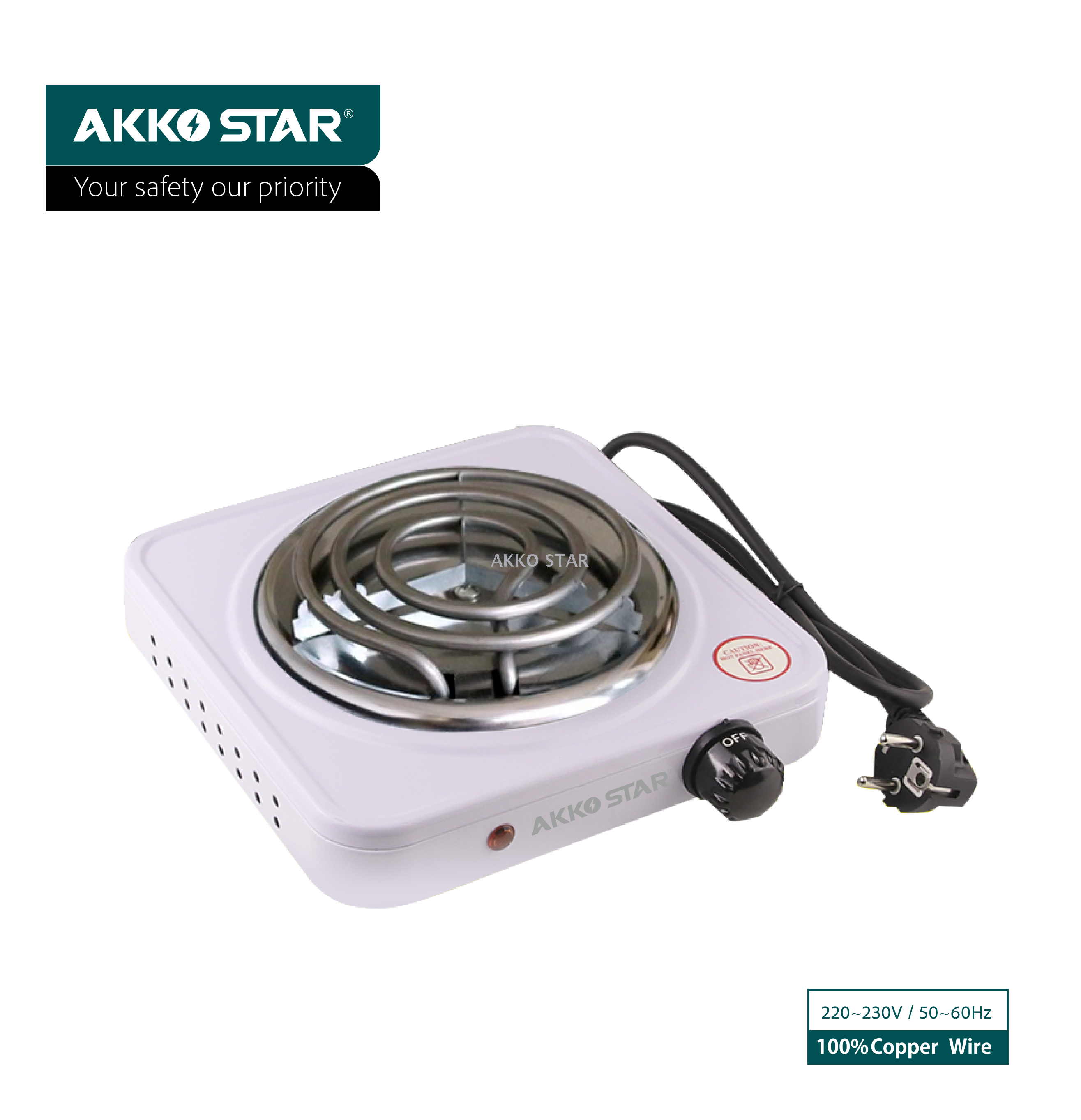 AKKOSTAR electric stove