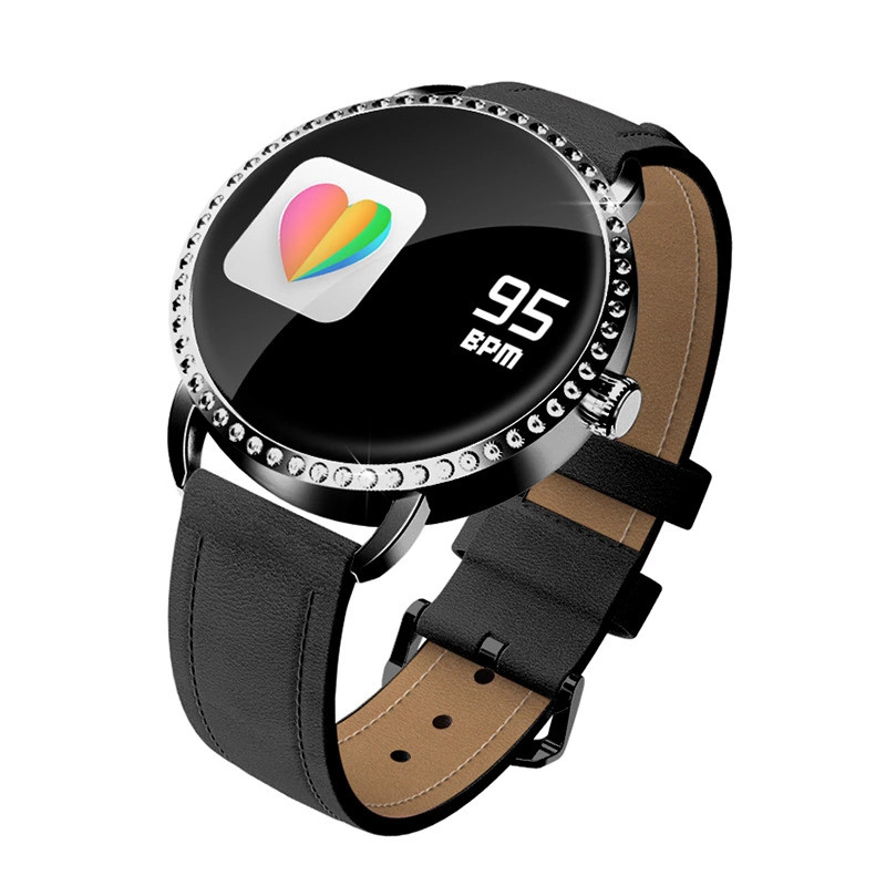 Yiwu Good Goods ZN55 Smart Bracelet Heart Rate Monitoring Bluetooth Step Counting Color Screen Touch Smart Women's bracelet details Picture