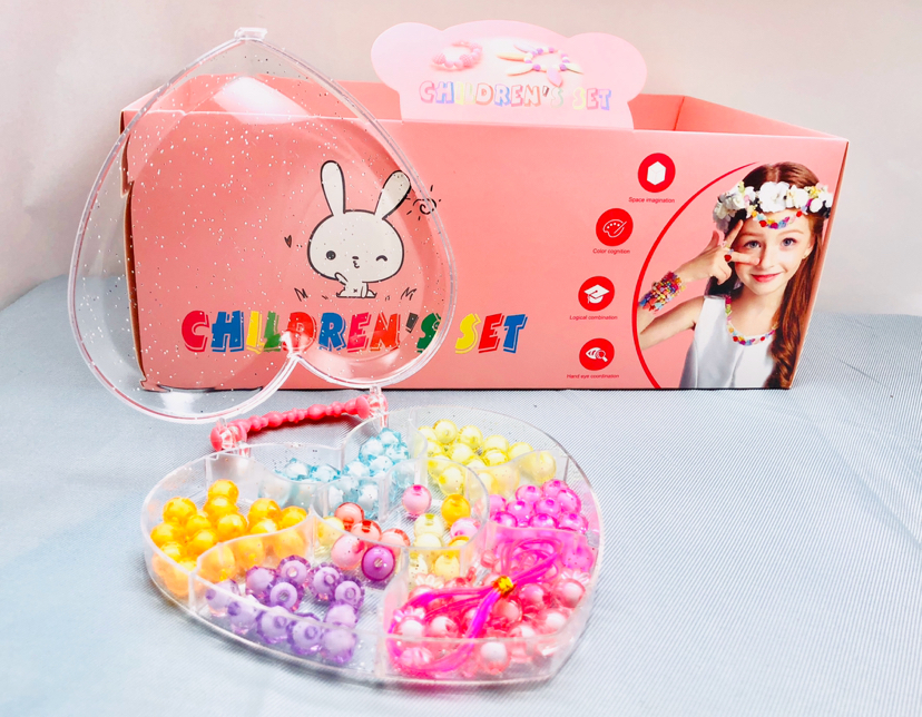 DIY手工串珠手提穿珠盒制作工艺礼品盒爱心水晶盒蝴蝶盒产品图