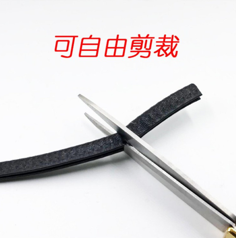 Car anti-scratch invisible door edge protection strip, universal non-adhesive anti-collision sticker, body decoration threshold adhesive strip, rear bumper protection anti-scratch strip details Picture