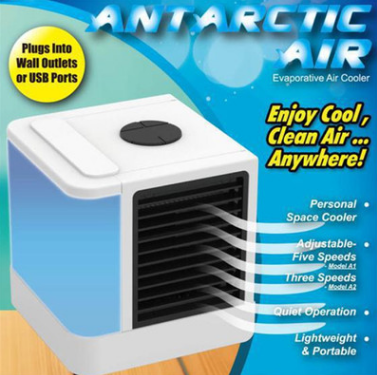 ARCTIC AIR Mini Digital Display Cooling Fan Home Computer edition cooling small portable AIR conditioning fan