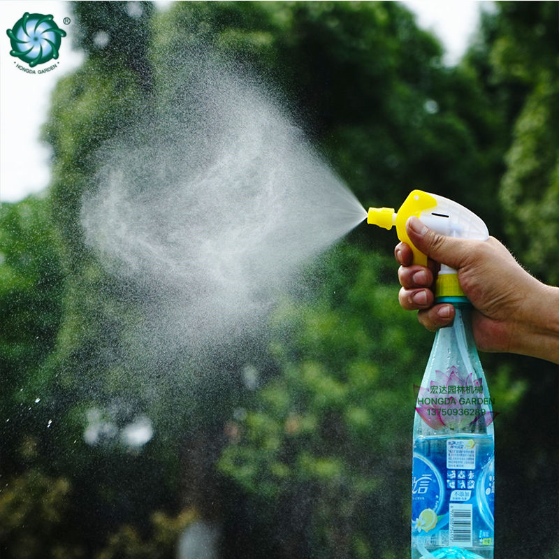 加厚喷雾器喷头压力浇花清洁可乐瓶手压喷雾喷水喷杀壶D型喷头