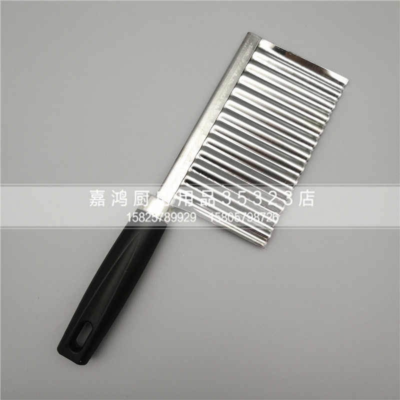Kitchen Wave Knife Potato Knife Fancy Corrugated Knife Homemade Wavy Cutter Manual Potato Lattice Item Picture