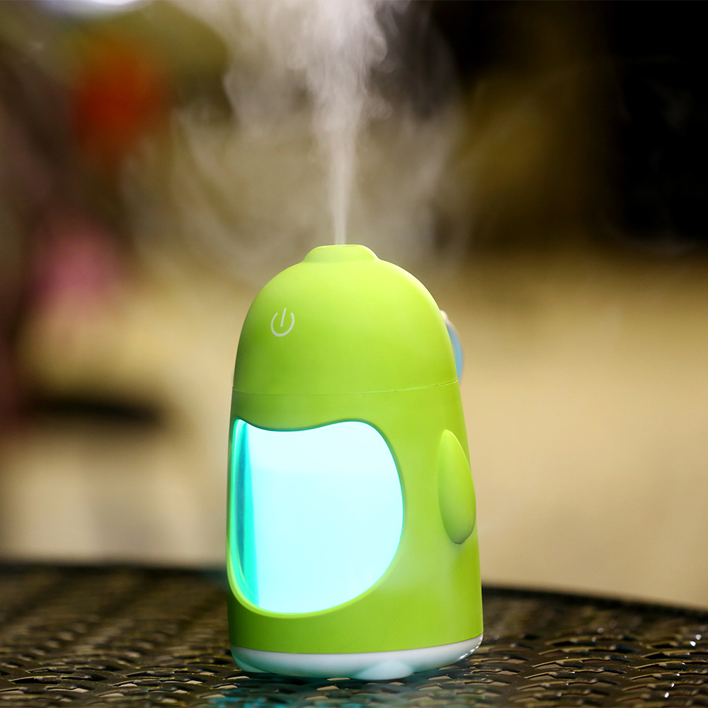 USB Night light air Purifier mini Penguin Humidifier