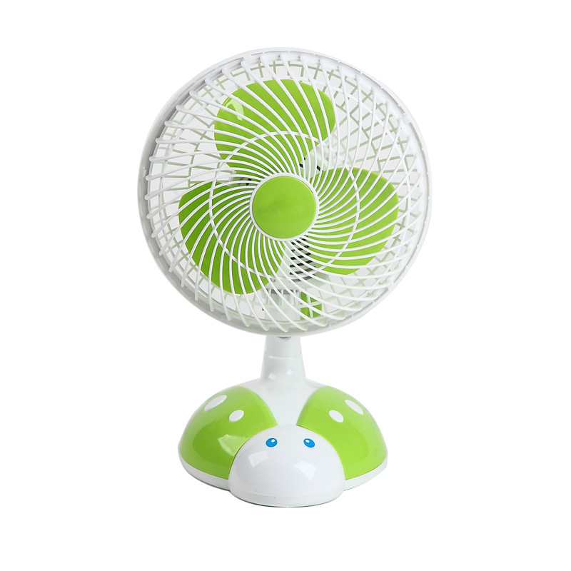 Fan Cartoon mini fan Shaking head small electric fan Student dormitory table fan Home energy-saving electric fan