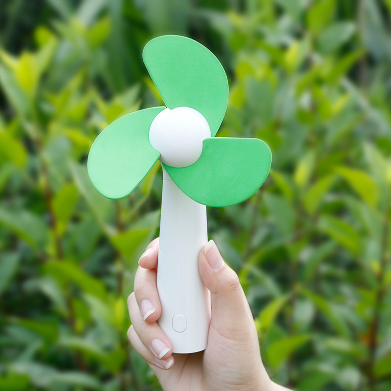 202 Portable student hand-held fan EVA fan blade Mini FAN USB lithium battery charging fan