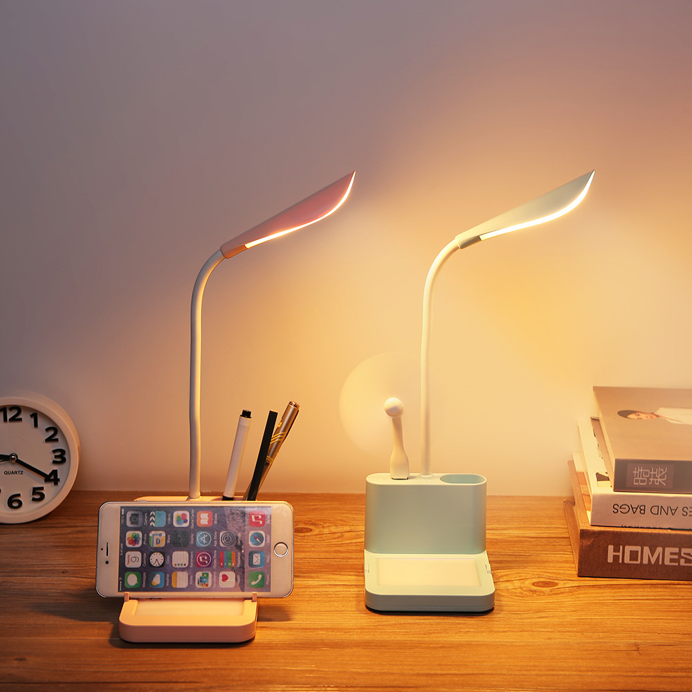 Shizhipin Multi-functional USB lamp Student bedroom LED eye lamp Creative folding custom touch rechargeable book lamp