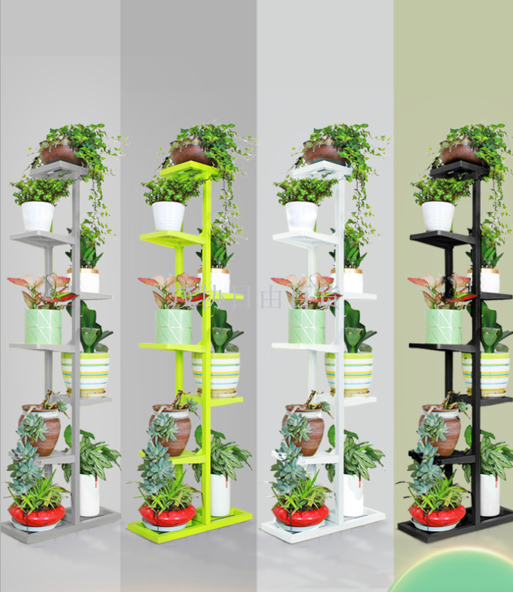 室内外阳台客厅置物花架落地多层铁艺绿萝多肉吊兰植物花盆栽架子