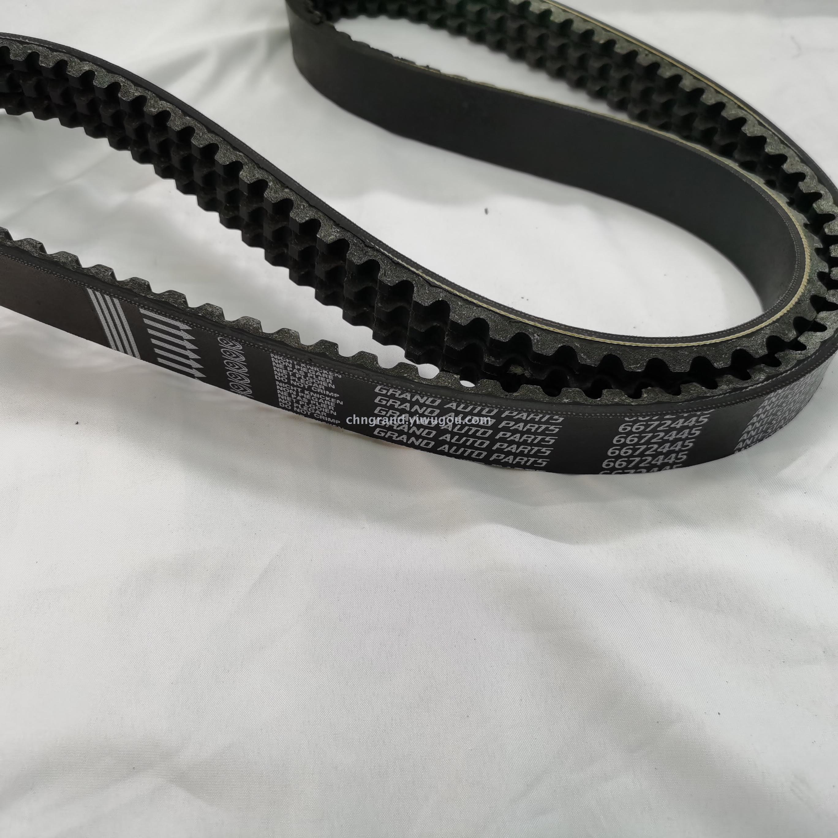 We supply all kinds of conveyor belts and combined belts for construction machinery and agricultural machinery. 6672445 Application Scenario