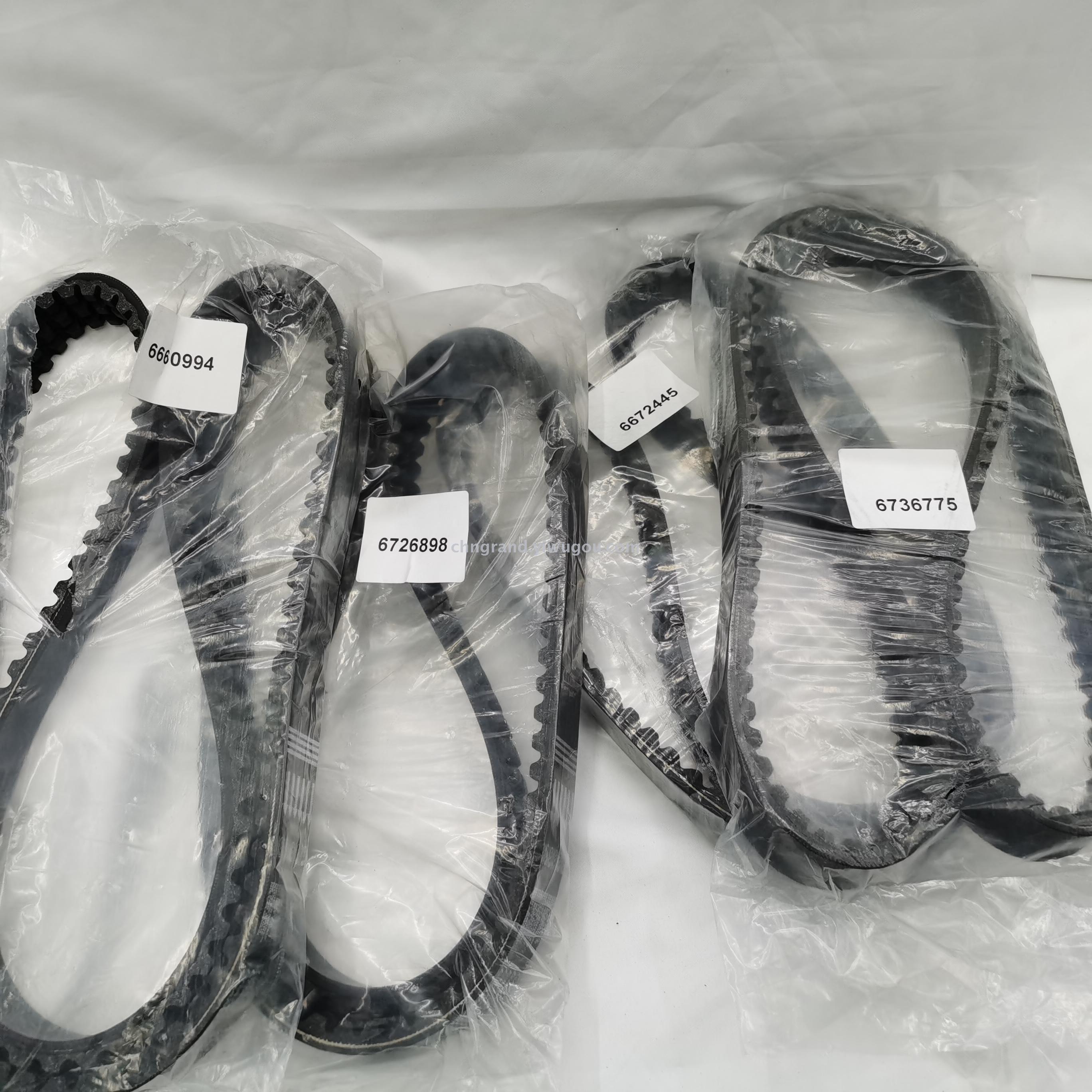 We supply all kinds of conveyor belts and combined belts for construction machinery and agricultural machinery. 6672445 Specification image