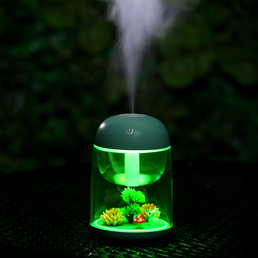 Manufacturer direct household MINI USB night light micro landscape humidifier spot wholesale