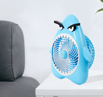 Mini fan Student Dormitory cartoon Shark fan office desktop desk fan home electric fan electric fan