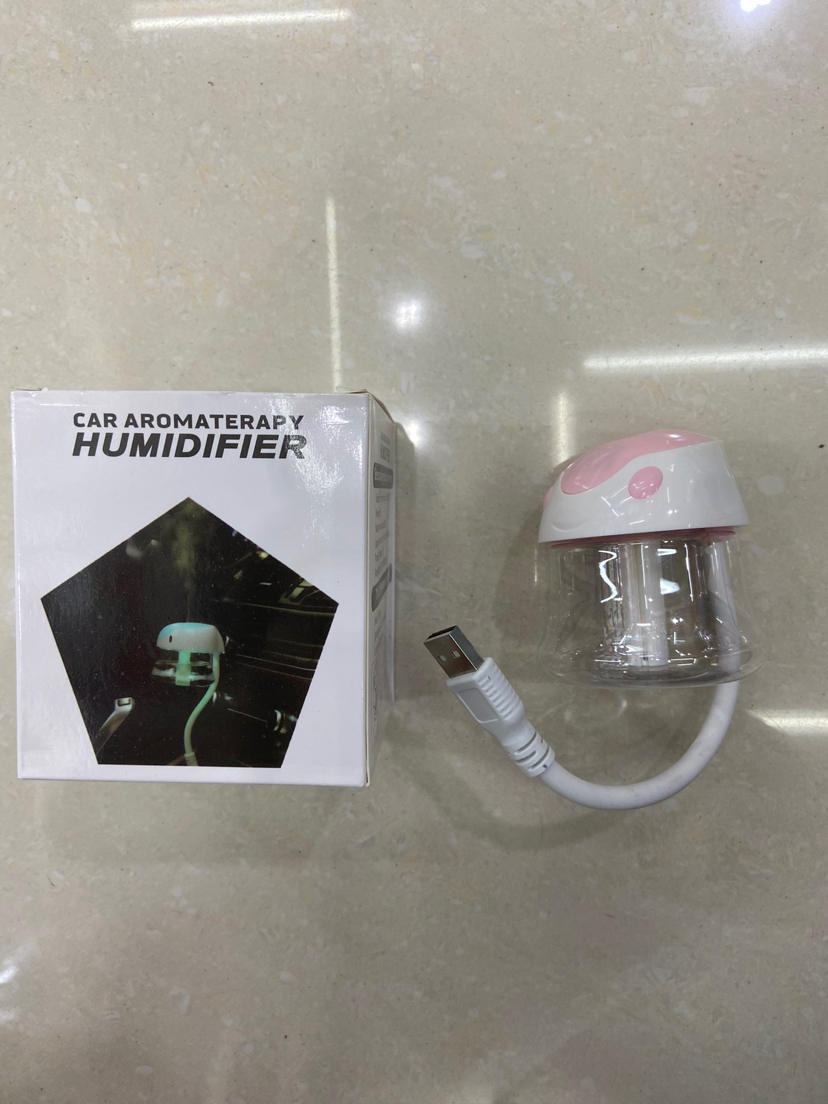 小精灵车载加湿器创意USB迷你车载空气净化补水静音加湿 产产品图