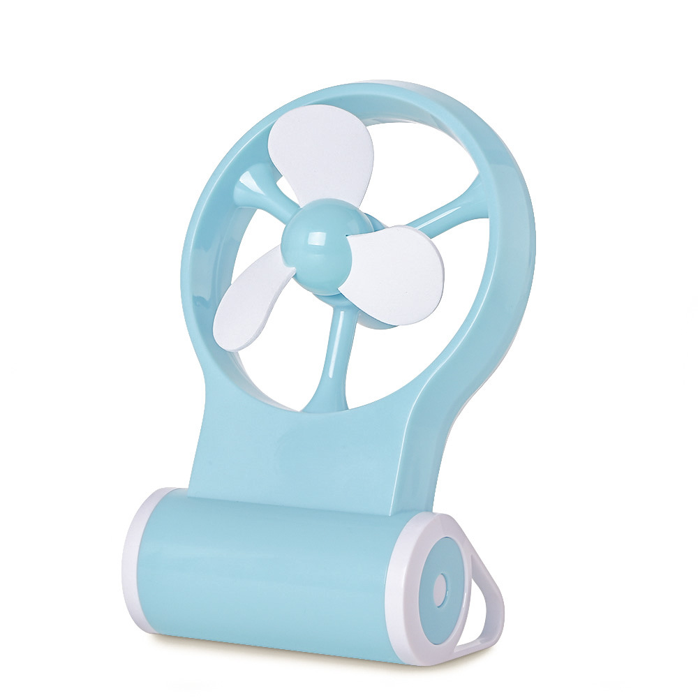 New handheld mirror USB charging fan safe charging protection mini fan super high speed computer