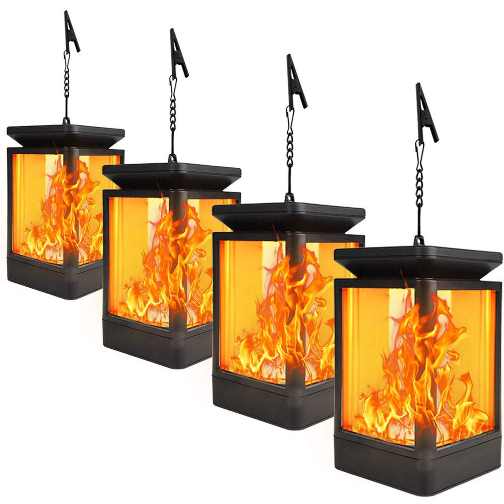 Solar flame chandelier Solar flame hanging lamp solar flame drop lamp