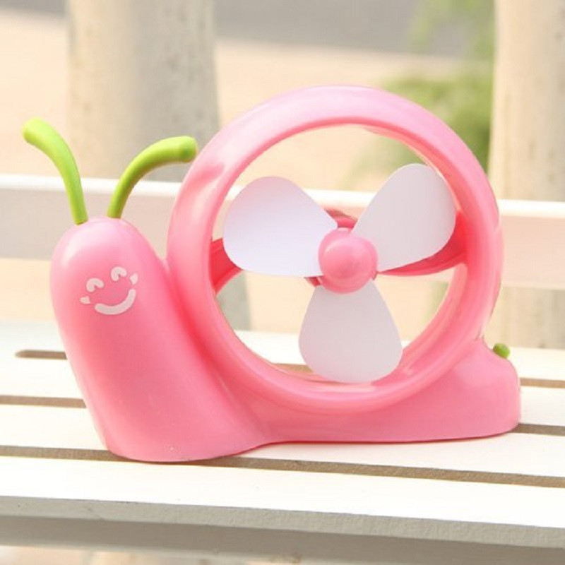 Cute little mini fan USB fan snail animal shaped fan