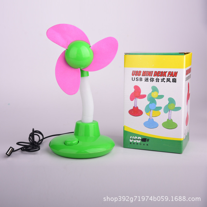 Usb battery-operated fan large wind fan USB desk fan details Picture
