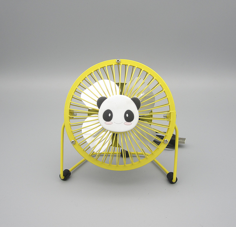 4 "USB mini fan Student desktop fan office mute