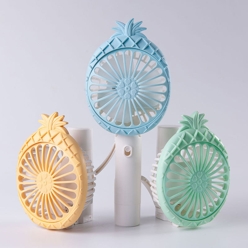 Multi-functional fruit spray fan USB Mini spray handheld fan Student Hostel desktop fan