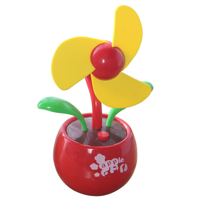 Source manufacturer supply desk fan WITH USB battery mini Apple fan